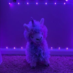 Plush Unicorn Stuffed Animal - Purple and Pink